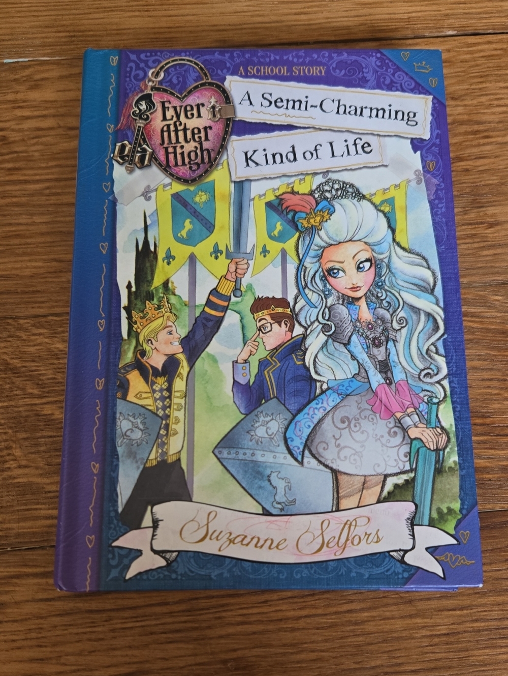 Ever After High: A Semi-Charming Kind of Life - Purple Cover